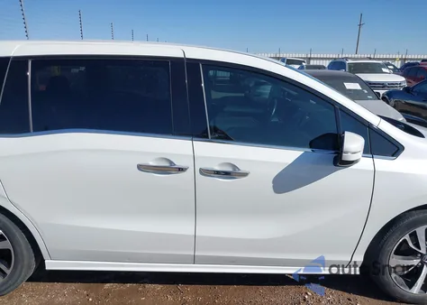 2020 Honda Odyssey Elite из США, поврежденный, VIN 5FNRL6H9XLB028088